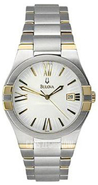 Bulova Bracelet Srebrny/Stal w odcieniu złota Ø35 mm 98H04