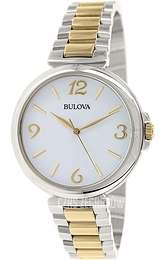 Bulova Biały/Stal Ø38 mm 98L194