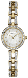 Bulova Srebrny/Stal w odcieniu złota Ø23 mm 98L213