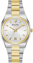 Bulova Srebrny/Stal w odcieniu złota Ø34 mm 98M132