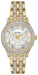 Bulova Srebrny/Stal w odcieniu złota Ø33 mm 98N112