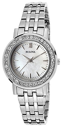 Bulova Crystal Srebrny/Stal Ø29 mm 98X111