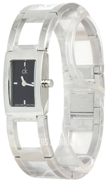 Calvin Klein Dress Czarny/Stal K0421130