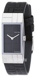Calvin Klein Dress Czarny/Skóra 38x19 mm K0J23104