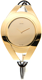 Calvin Klein Dress Szampański/Skóra Ø40 mm K1B33609