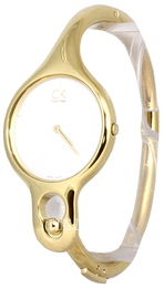Calvin Klein Air Biały/Stal w odcieniu złota Ø30 mm K1N22526