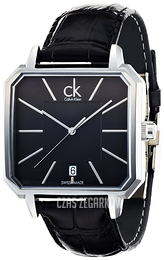 Calvin Klein Concept Szary/Skóra 42x42 mm K1U21107