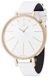 Calvin Klein Biały/Skóra Ø41 mm K2E236L6