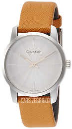 Calvin Klein City Srebrny/Skóra Ø31 mm K2G231G6