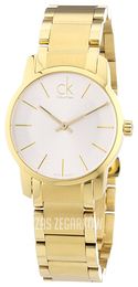 Calvin Klein City Srebrny/Stal w odcieniu złota Ø31 mm K2G23546