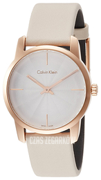 Calvin Klein Srebrny/Skóra Ø31 mm K2G236X6