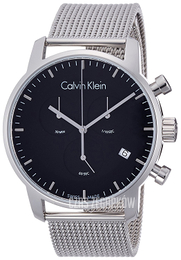 Calvin Klein City Czarny/Stal Ø43 mm K2G27121