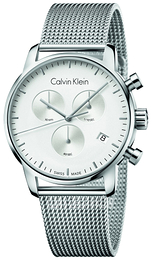 Calvin Klein City Srebrny/Stal Ø43 mm K2G27126