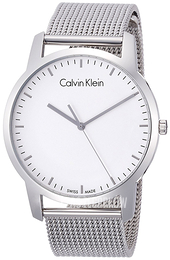 Calvin Klein City Biały/Stal Ø43 mm K2G2G126