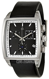 Calvin Klein Dress Czarny/Skóra Ø38 mm K3047102