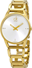 Calvin Klein Srebrny/Stal w odcieniu złota Ø32 mm K3G2352W