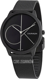 Calvin Klein Minimal Czarny/Stal Ø40 mm K3M5145X