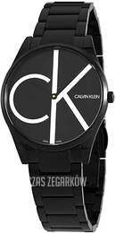 Calvin Klein Czarny/Stal Ø40 mm K4N21441