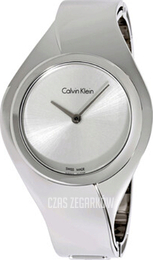 Calvin Klein Senses Srebrny/Stal Ø27 mm K5N2S126