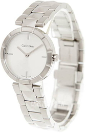 Calvin Klein Dress Srebrny/Stal Ø30 mm K5T33146