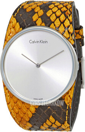 Calvin Klein CK Spellbound Srebrny/Skóra Ø39 mm K5V231Z6