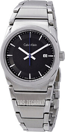 Calvin Klein CK Step Czarny/Stal Ø30 mm K6K33143