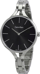 Calvin Klein Round Czarny/Stal Ø36 mm K7E23141
