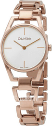 Calvin Klein Srebrny/Stal w kolorze różowego złota Ø36 mm K7L23646