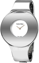 Calvin Klein Biały/Stal Ø38 mm K8C2M116