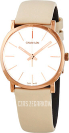 Calvin Klein Biały/Skóra Ø32 mm K8Q336X2
