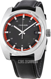 Calvin Klein Czarny/Skóra Ø43 mm K8W311C1