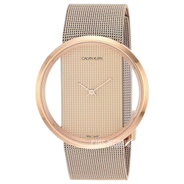 Calvin Klein Glam Różowe złoto/Stal w kolorze różowego złota Ø42 mm K942362A