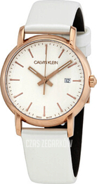 Calvin Klein Srebrny/Skóra Ø32 mm K9H236L6