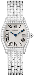 Cartier Tortue Srebrny/18 karatowe białe złoto HPI00778