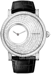 Cartier Rotonde De Cartier Zestaw diamentów/Skóra Ø43.5 mm HPI00889