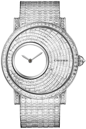 Cartier Rotonde De Cartier Zestaw diamentów/18 karatowe białe złoto Ø43.5 mm HPI00890
