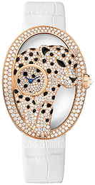 Cartier Panthere De Cartier Biały/Skóra Ø32.65 mm HPI00971