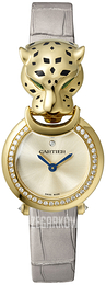 Cartier Panthere De Cartier Żółte złoto/Skóra Ø22 mm HPI01297