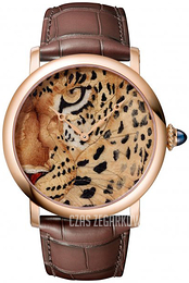 Cartier Rotonde De Cartier Wielokolorowy/Skóra Ø42 mm HPI01301