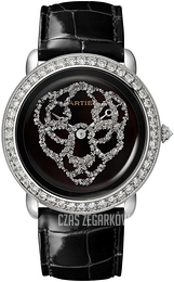Cartier Panthere De Cartier Czarny/Skóra Ø35 mm HPI01430