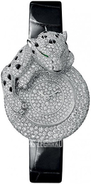 Cartier Panthere de Cartier Srebrny/Skóra Ø28.4 mm HPI01437