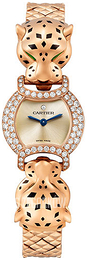 Cartier Panthere De Cartier Szampański/18 karatowe różowe złoto Ø22.2 mm HPI01442