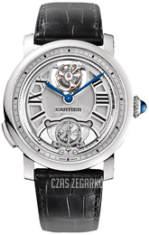 Cartier Rotonde De Cartier Srebrny/Skóra Ø45 mm W1556209