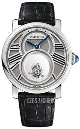 Cartier Rotonde De Cartier Srebrny/Skóra Ø45 mm W1556210