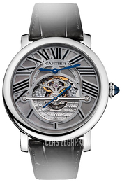 Cartier Rotonde De Cartier Szary/Skóra Ø50 mm W1556211