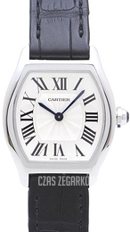 Cartier Tortue Srebrny/Skóra W1556361
