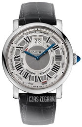 Cartier Rotonde De Cartier Srebrny/Skóra Ø30 mm W1580002