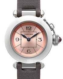 Cartier Pasha Różowy/Satyna Ø27 mm W3140026