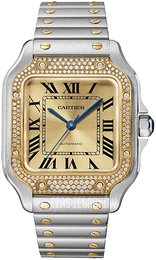 Cartier Santos De Cartier Żółte złoto/18 karatowe żółte złoto W3SA0007