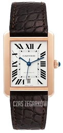 Cartier Tank Solo Biały/Skóra 40.85x31 mm W5200026